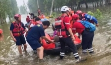 湖北宜都红十字救援志愿服务队赴河北救援安全归来