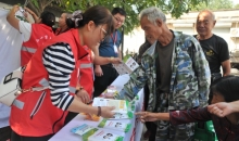 河北石家庄红十字会：红十字志愿服务走进灵寿县寨头乡寨头村